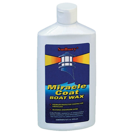 Sudbury Miracle Coat Boat Wax - 16oz Liquid - Marine Parts OnlyBoat OutfittingSudbury