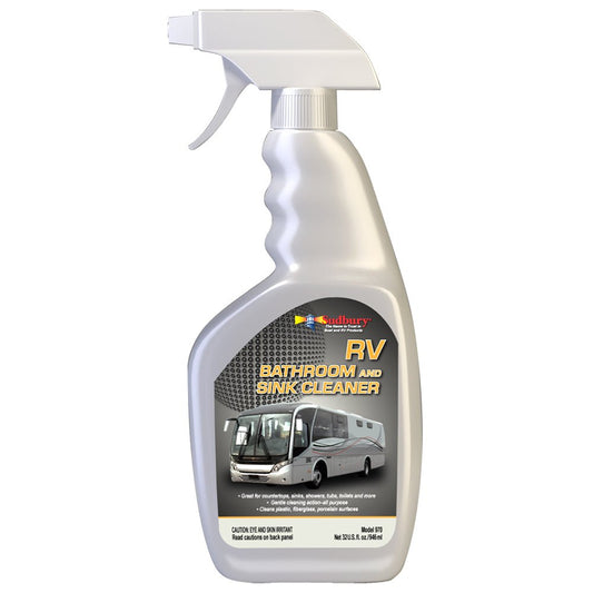 Sudbury RV Bathroom &amp; Sink Cleaner Spray - 32oz - Marine Parts OnlyAutomotive/RVSudbury