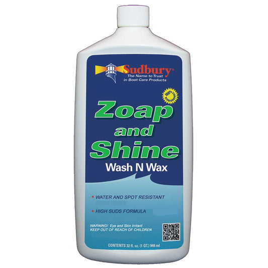 Sudbury Zoap &amp; Shine - Quart - Marine Parts OnlyBoat OutfittingSudbury