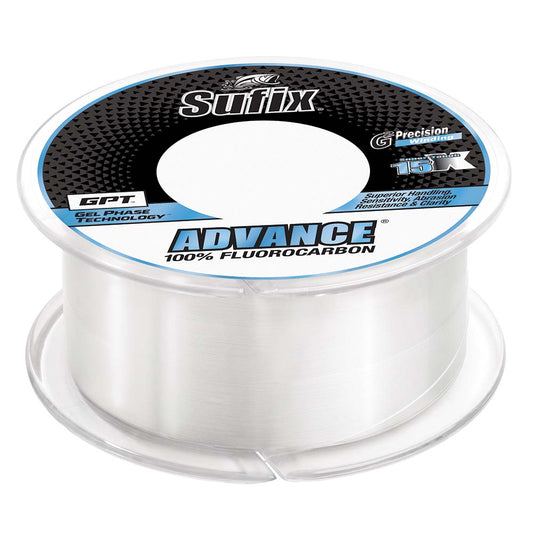 Sufix Advance&reg; Fluorocarbon - 12lb - Clear - 200 yds - Marine Parts OnlyHunting & FishingSufix