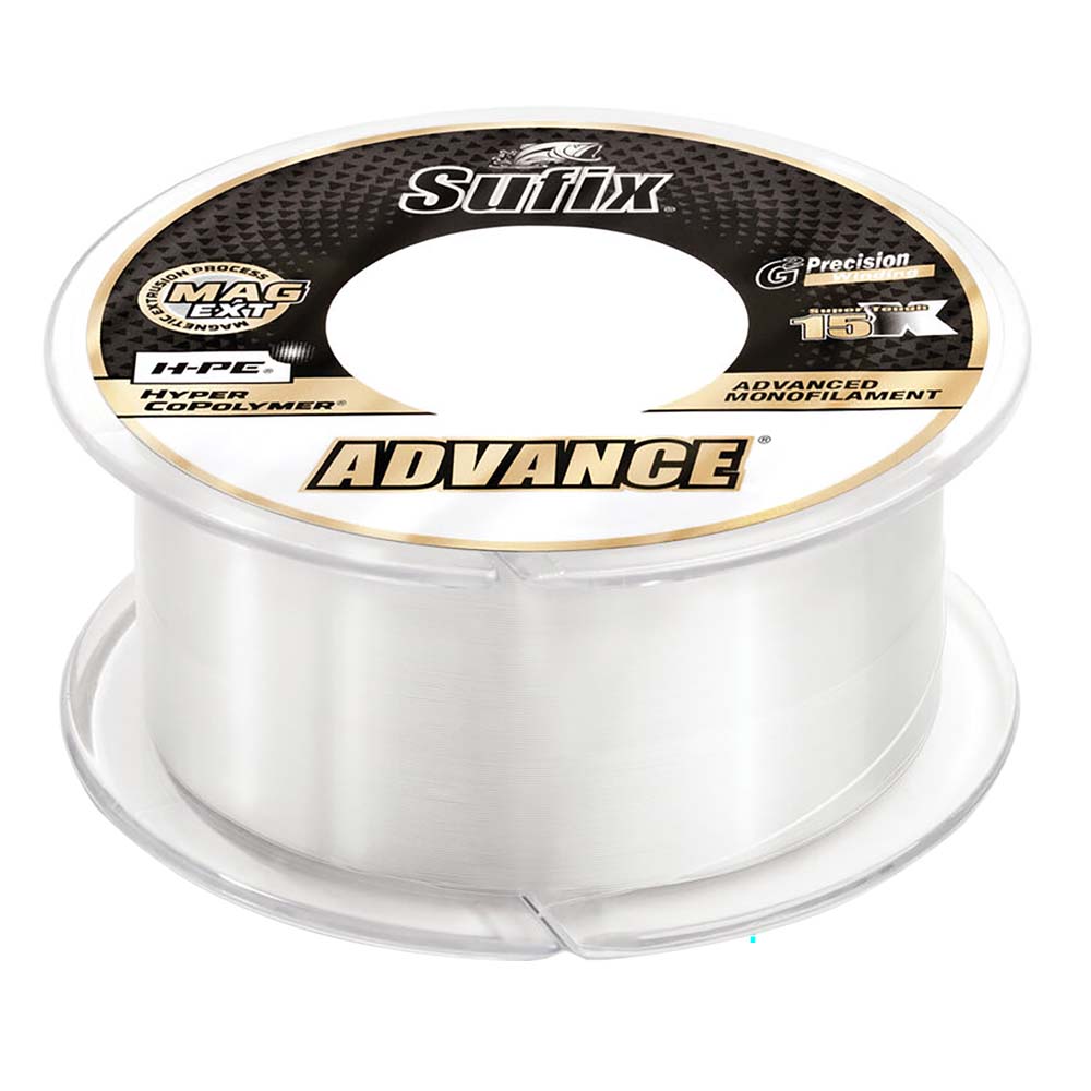 Sufix Advance&reg; Monofilament - 20lb - Clear - 330 yds - Marine Parts OnlyHunting & FishingSufix
