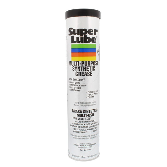 Super Lube Multi - Purpose Synthetic Grease w/Syncolon&reg; - 14.1oz Cartridge - Marine Parts OnlyWinterizingSuper Lube