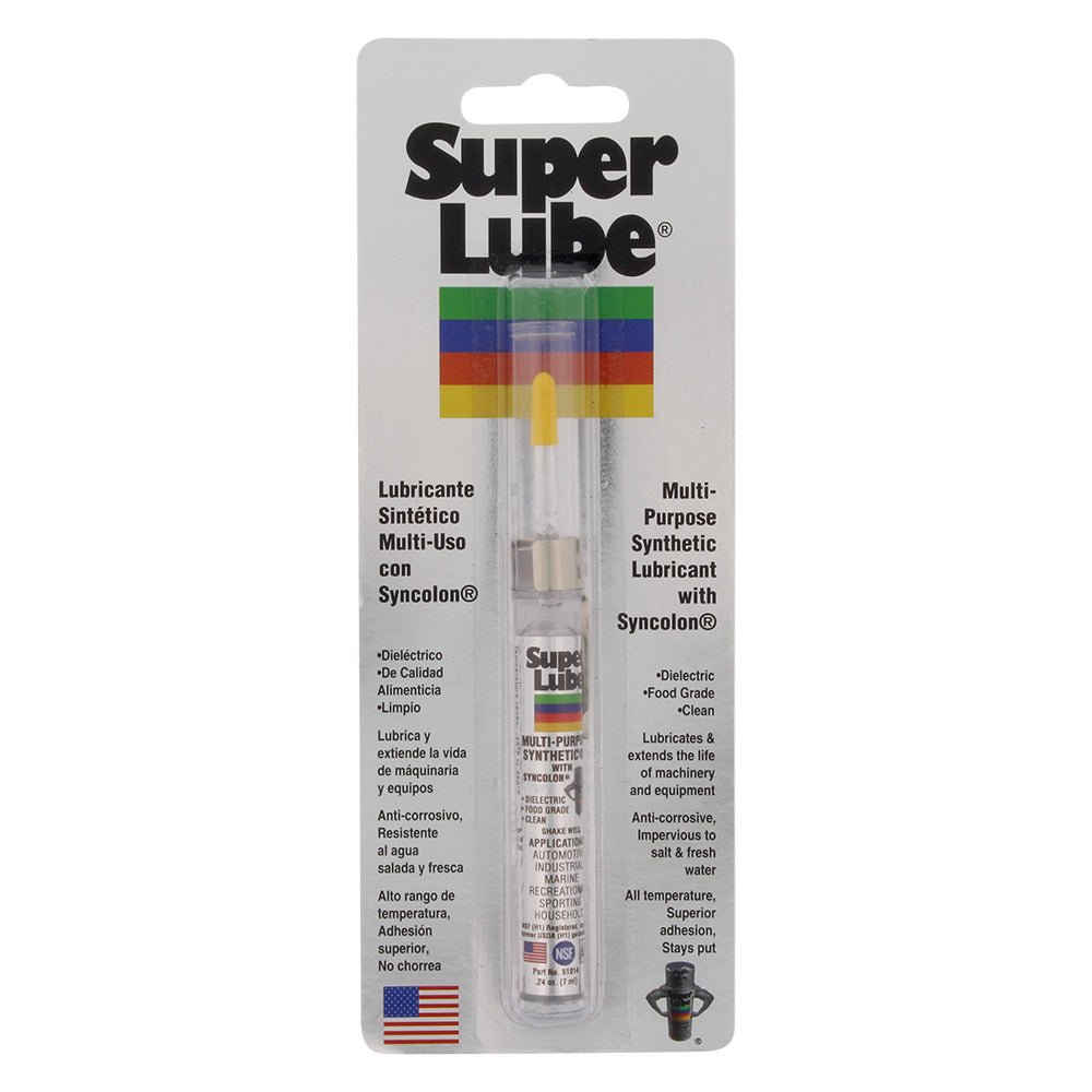 Super Lube Precision Oiler Multi - Purpose Synthetic Oil - 7ml - Marine Parts OnlyWinterizingSuper Lube