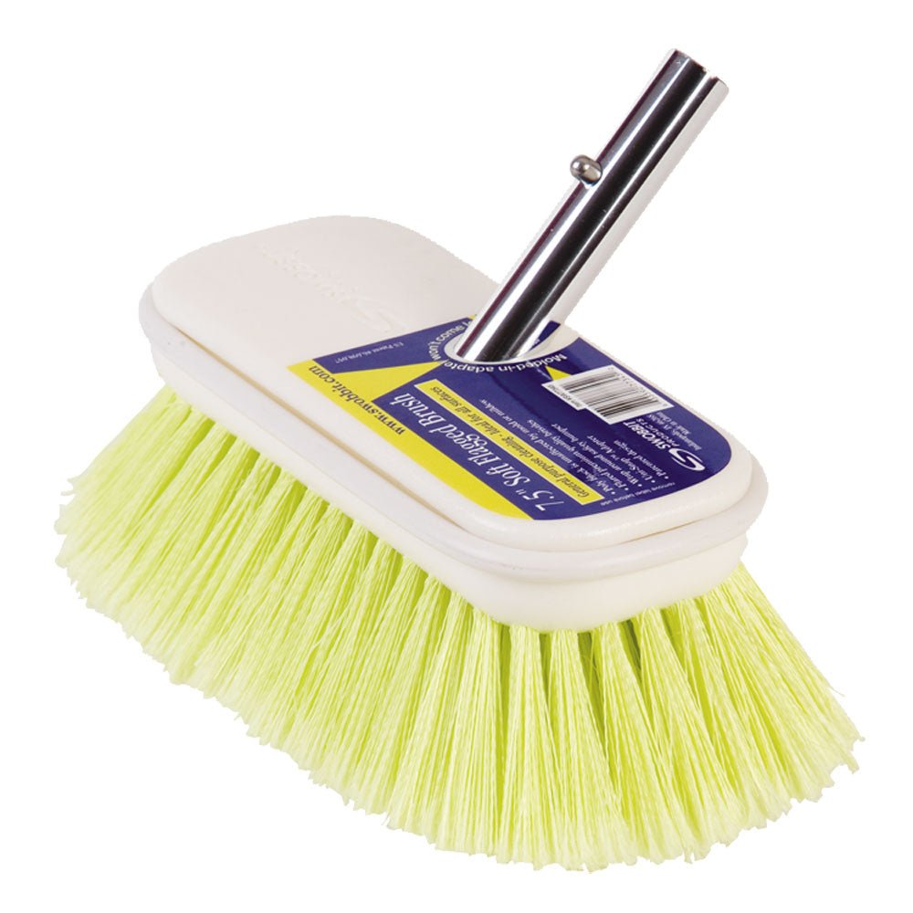 Swobbit 7.5" Soft Flagged Brush - Yellow - Marine Parts OnlyWinterizingSwobbit