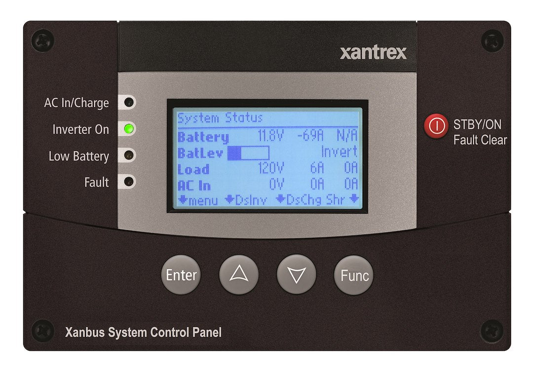 SYSTEM CONTROL PANEL - Marine Parts OnlyXANTREX LLC