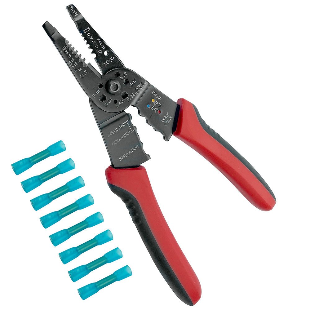 T - H Marine Heat Shrink Kit w/6 - In - 1 Wire Tool &amp; Connectors - Marine Parts OnlyElectricalT - H Marine Supplies