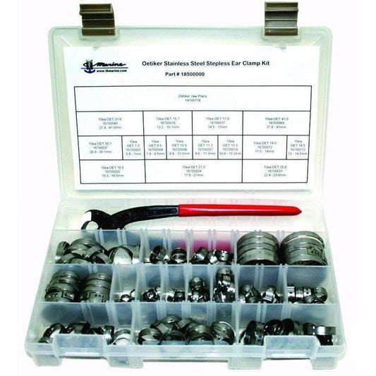 T - H Marine Oetiker Stepless Clamp Kit w/Pliers - Marine Parts OnlyBoat OutfittingT - H Marine Supplies