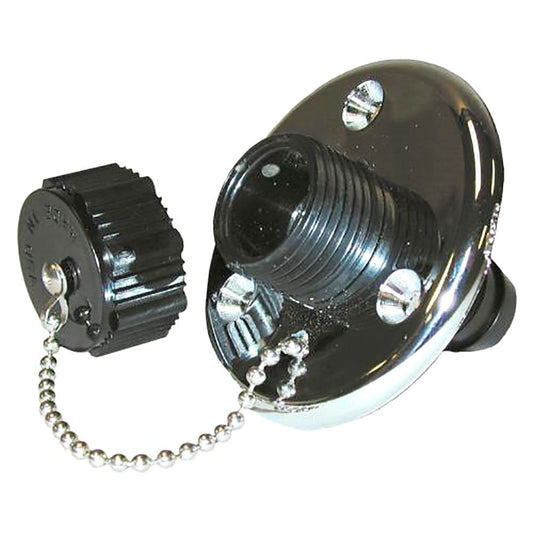 T - H Marine Washdown Valve w/Chrome Base - Marine Parts OnlyMarine Plumbing & VentilationT - H Marine Supplies