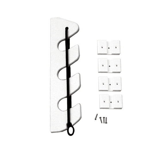 TACO 3 - Rod Poly Bungee Rod Holder Rack - White - Marine Parts OnlyHunting & FishingTACO Marine