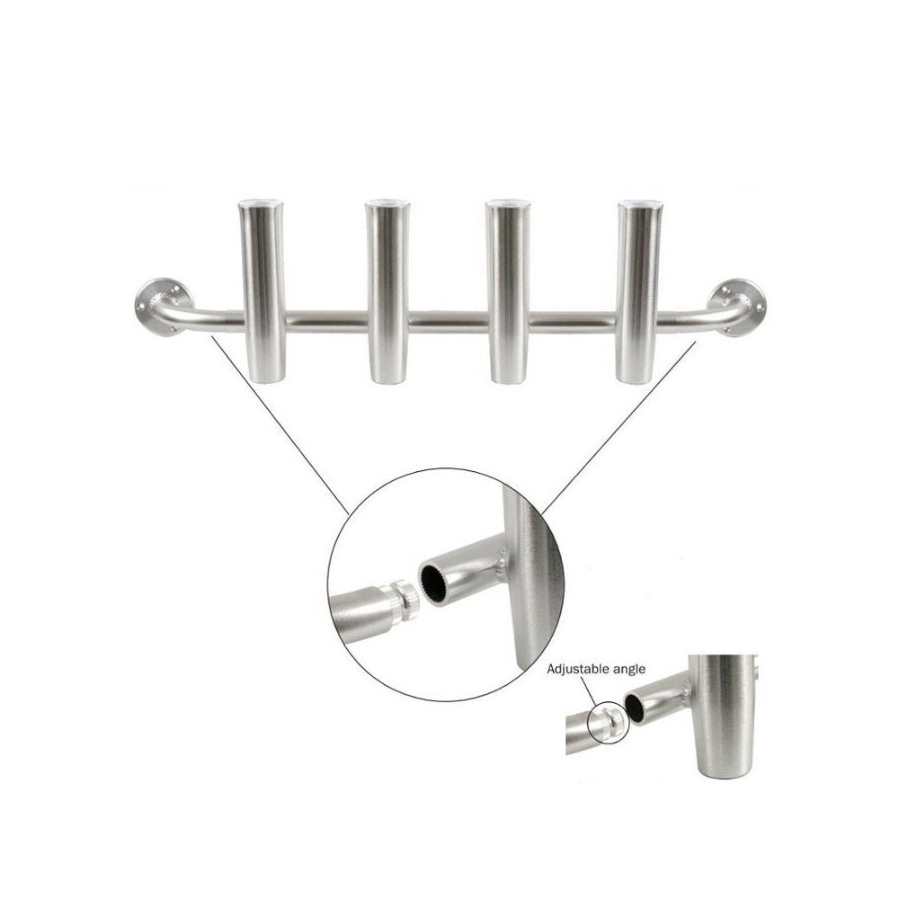 TACO 4 - Rod Transom Mount Rod Rack - Marine Parts OnlyHunting & FishingTACO Marine