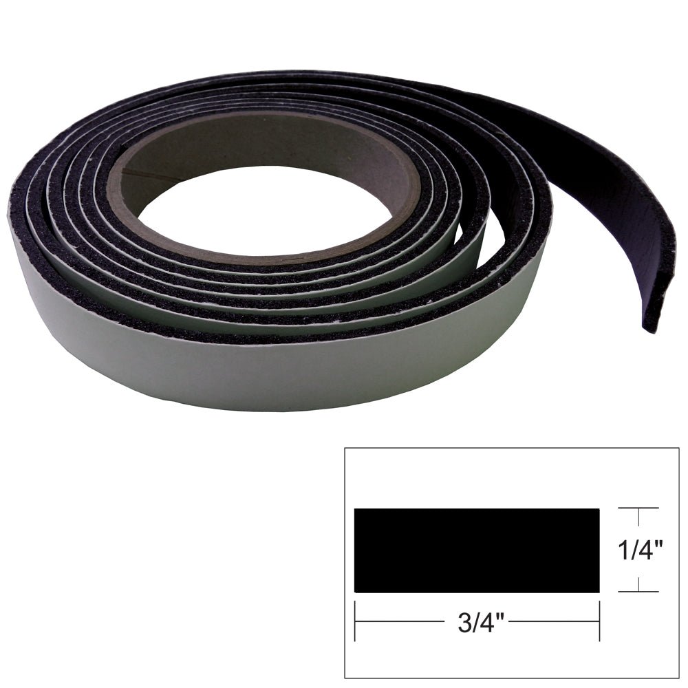 TACO Hatch Tape - 8'L x &188;"H x &190;"W - Black - Marine Parts OnlyAutomotive/RVTACO Marine