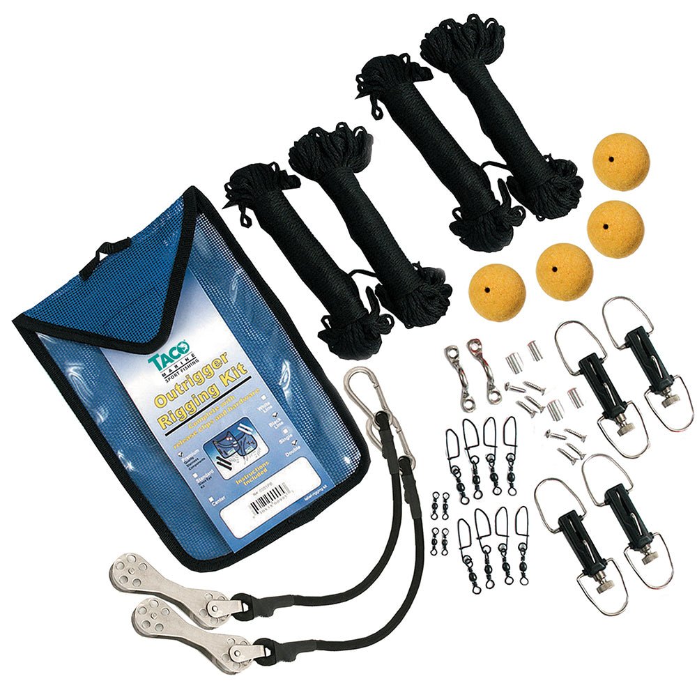 TACO Premium Double Rigging Kit f/2 - Rigs on 2 - Poles - Marine Parts OnlyHunting & FishingTACO Marine