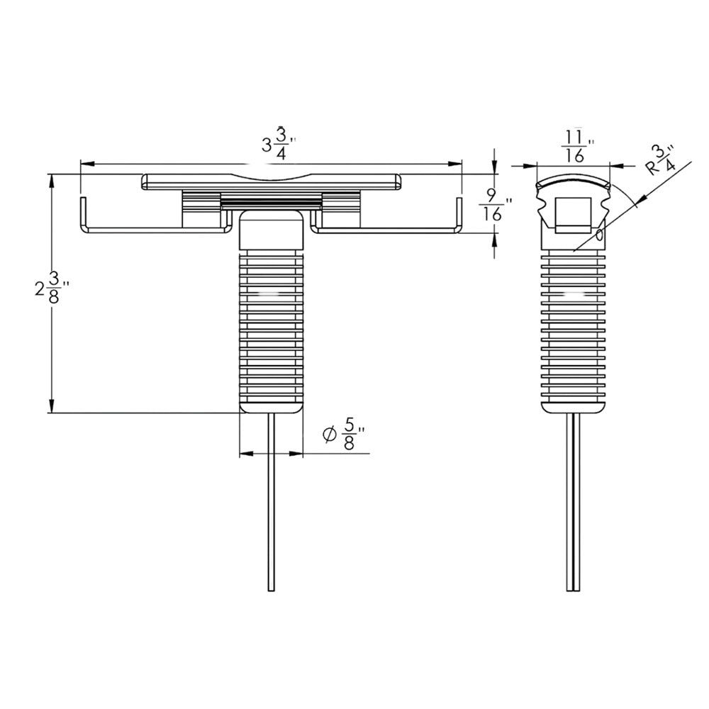 TACO Rub Rail Mounted LED Nav Light Set f/SuproFlex Only - Marine Parts OnlyLightingTACO Marine