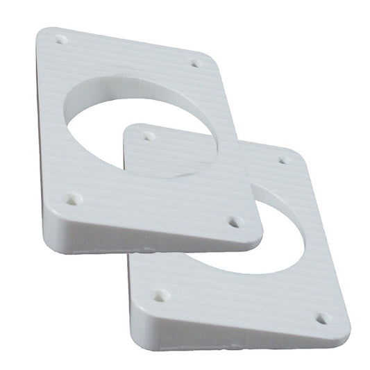 TACO Wedge Plates f/Grand Slam Outriggers - White - Marine Parts OnlyHunting & FishingTACO Marine
