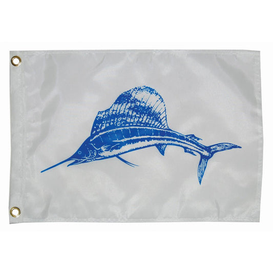 Taylor Made 12" x 18" Sailfish Flag - Marine Parts OnlyBoat OutfittingTaylor Made