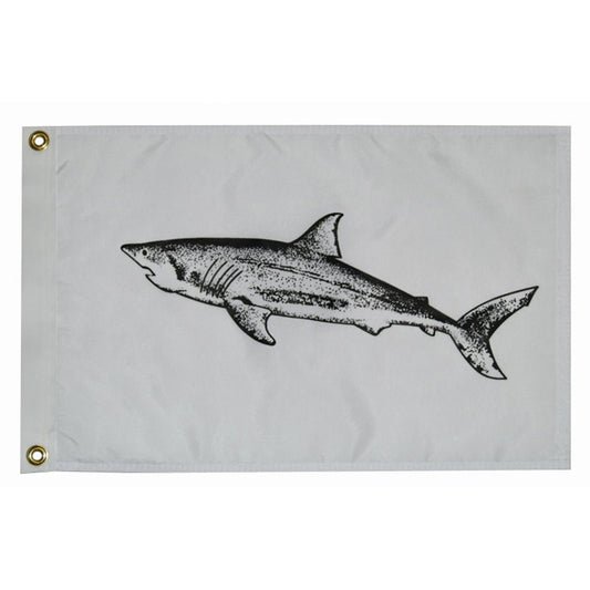 Taylor Made 12" x 18" Shark Flag - Marine Parts OnlyBoat OutfittingTaylor Made