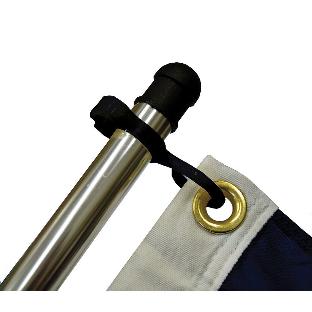 Taylor Made Charlevoix&reg; Flag Clip - One - Piece Fits 3/4" Pole - Marine Parts OnlyBoat OutfittingTaylor Made