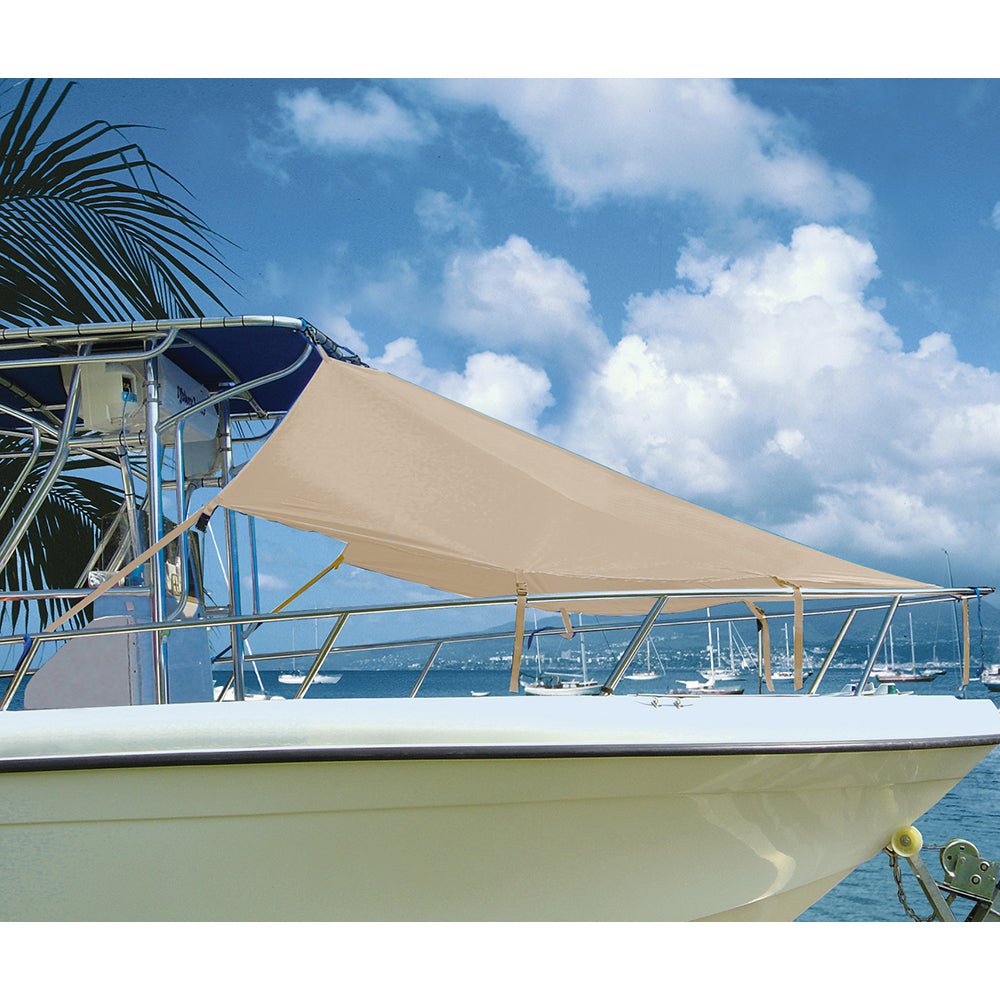 Taylor Made T - Top Bow Shade 7&39;L x 102"W - Sand - Marine Parts OnlyBoat OutfittingTaylor Made