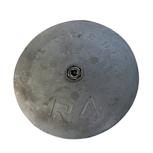 Tecnoseal R4 Rudder Anode - Zinc - 5" Diameter x 5/8" Thickness - Marine Parts OnlyBoat OutfittingTecnoseal