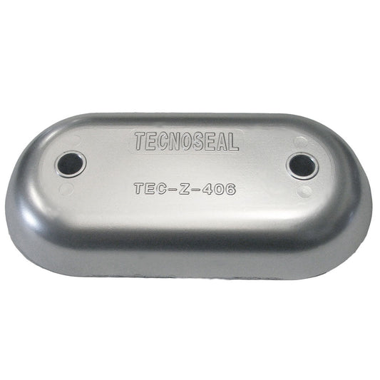 Tecnoseal Z406 Hull Plate Anode - Zinc - Marine Parts OnlyBoat OutfittingTecnoseal