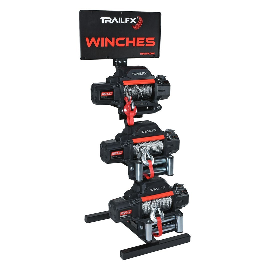 TFX WINCH DISPLAY RACK - Marine Parts OnlyTRAILFX