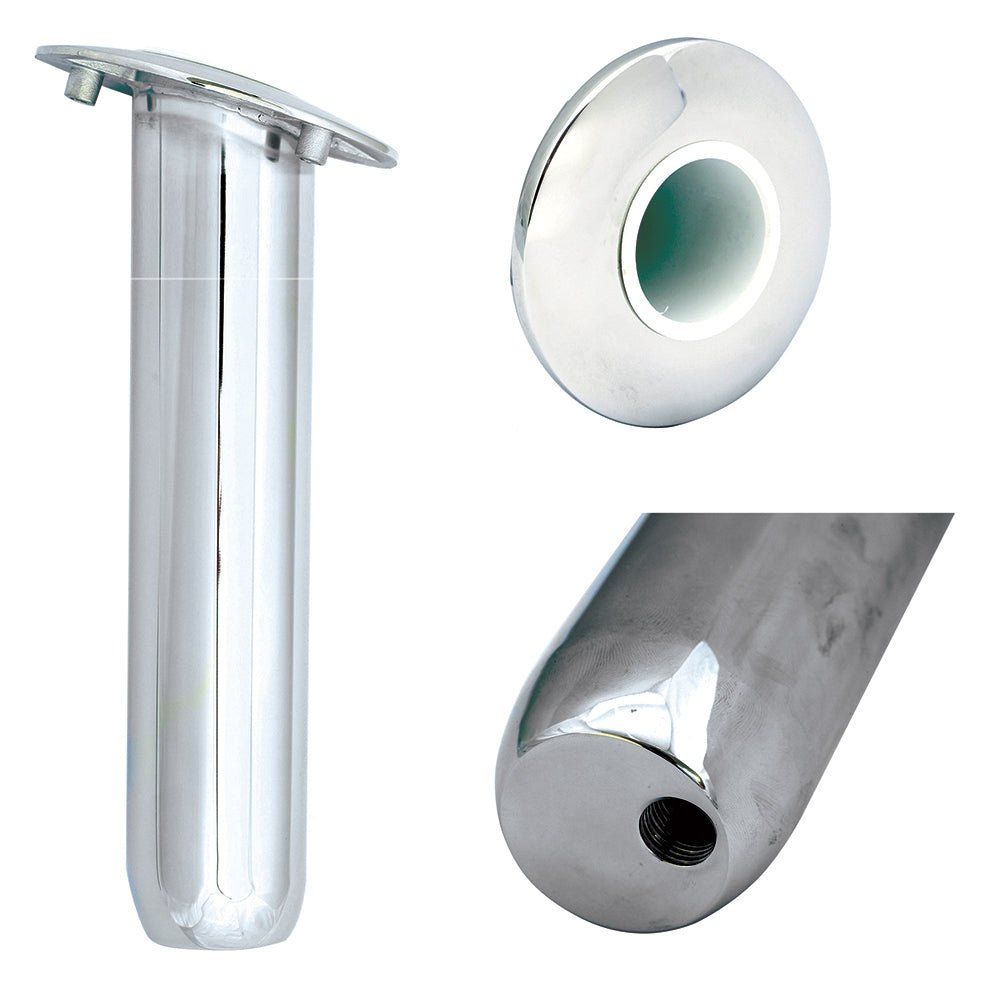 Tigress Blind Mount Round Head Closed Base Rod Holder - 30&176; - 9" - Marine Parts OnlyHunting & FishingTigress