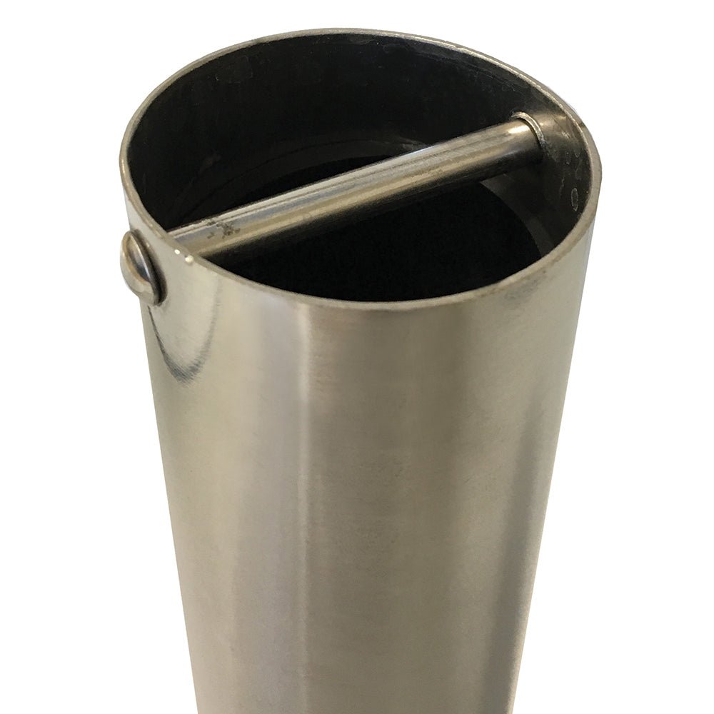 Tigress Economy Stainless Steel Gunnel Mount Rod Holder - 15&deg; - Marine Parts OnlyHunting & FishingTigress