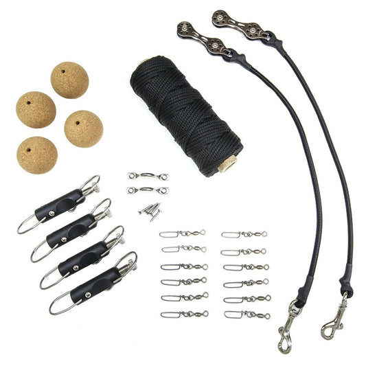 Tigress Ultimate Rigging Kit - Black Nylon - Marine Parts OnlyHunting & FishingTigress