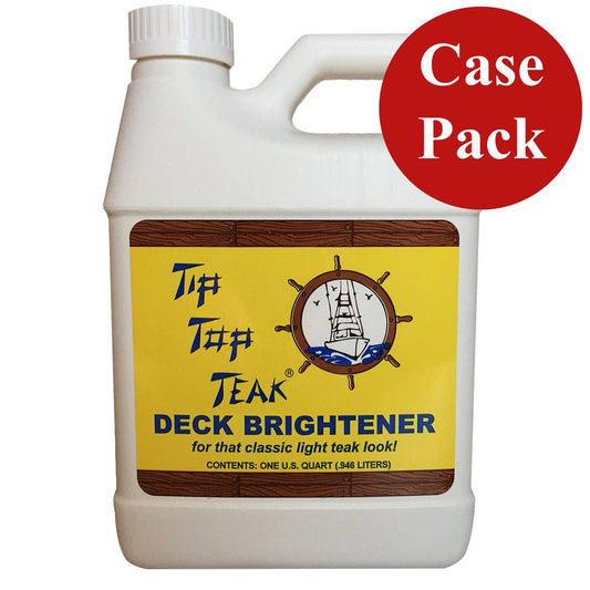 Tip Top Teak Tip Top Teak Deck Brightener - Quart - *Case of 12* - Marine Parts OnlyBoat OutfittingTip Top Teak
