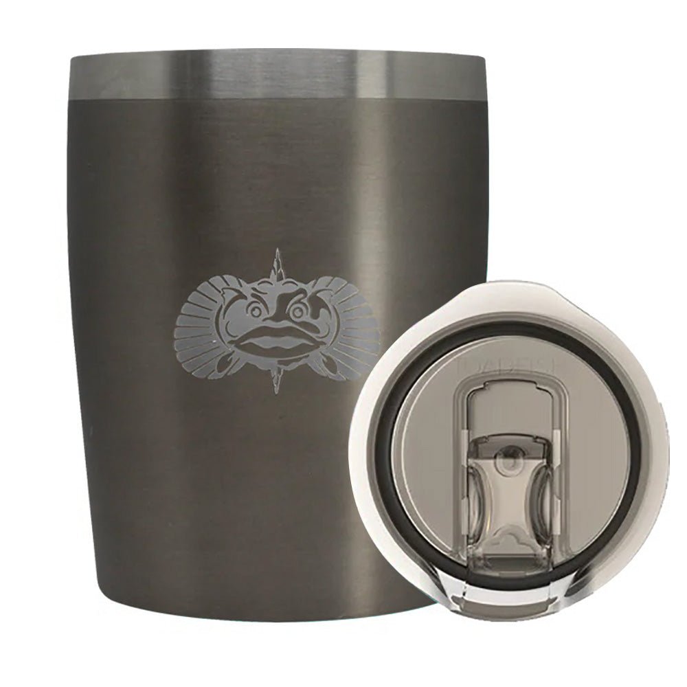 Toadfish Non - Tipping 10oz Rocks Tumbler - Graphite - Marine Parts OnlyBoat OutfittingToadfish