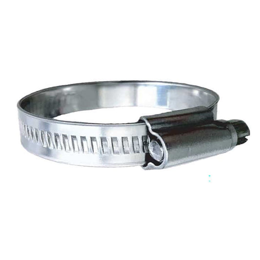 Trident Marine 316 SS Non - Perforated Worm Gear Hose Clamp - 15/32" Band - (1 - 1/2" - 2") Clamping Range - 10 - Pack - SAE Size 24 - Marine Parts OnlyMarine Plumbing & VentilationTrident Marine