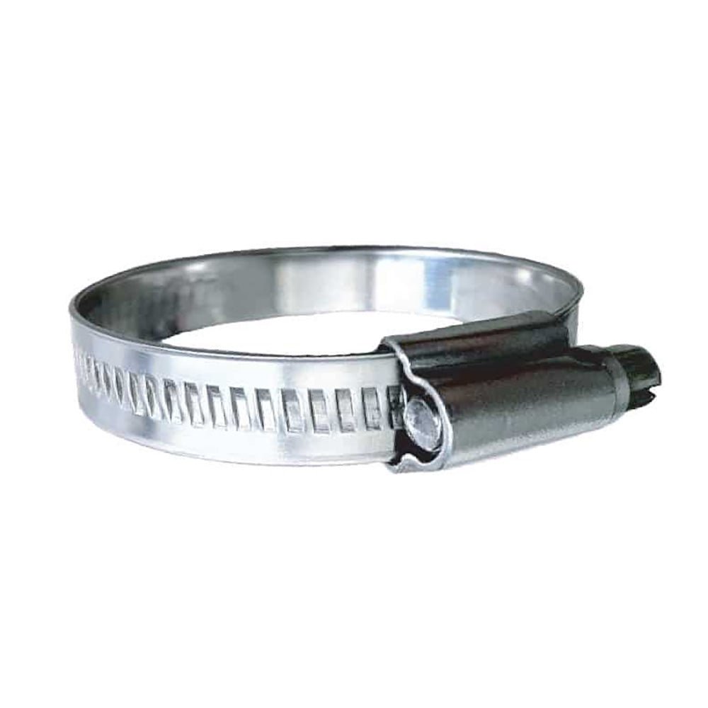Trident Marine 316 SS Non - Perforated Worm Gear Hose Clamp - 15/32" Band - (2" - 2 - 9/16") Clamping Range - 10 - Pack - SAE Size 32 - Marine Parts OnlyMarine Plumbing & VentilationTrident Marine