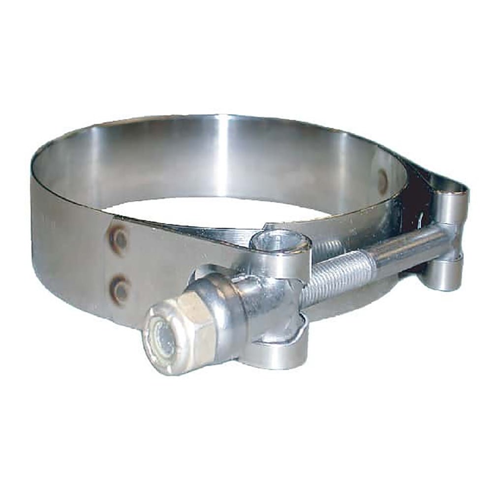 Trident Marine 316 SS T - Bolt Clamp - 3/4" Band - 5.37" - 5.94" Range - Marine Parts OnlyMarine Plumbing & VentilationTrident Marine