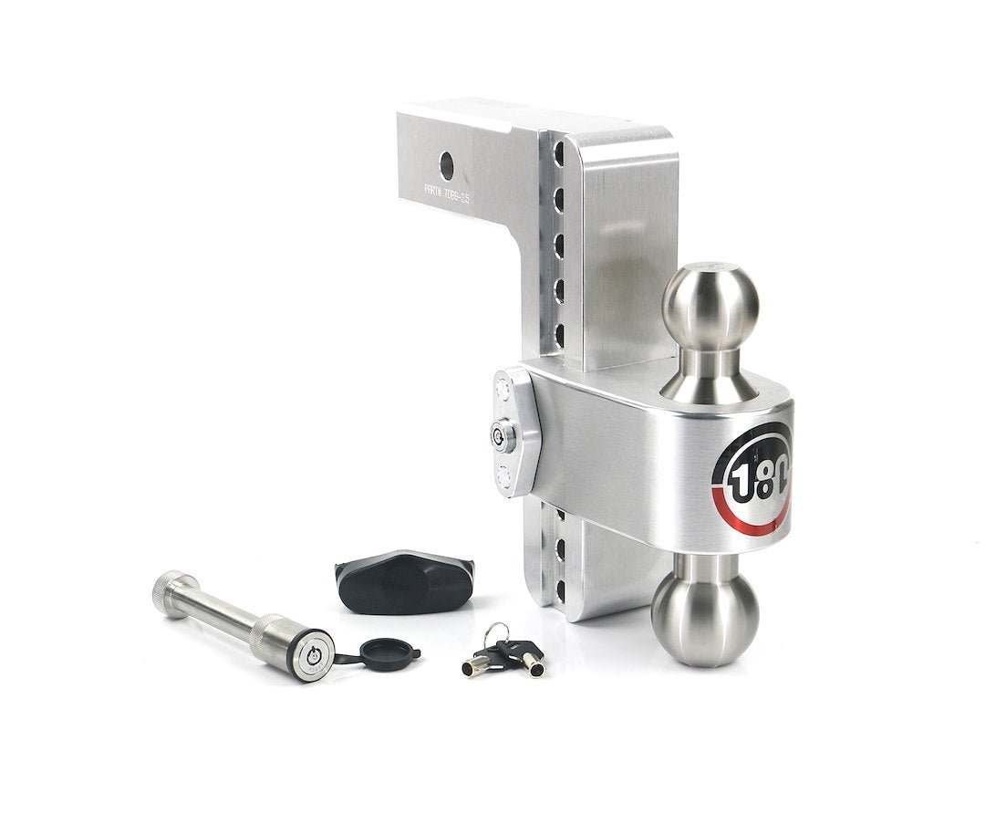 TURNOVER BALL 8' DROP HITCH W/ 2' S - Marine Parts OnlyWEIGH SAFE