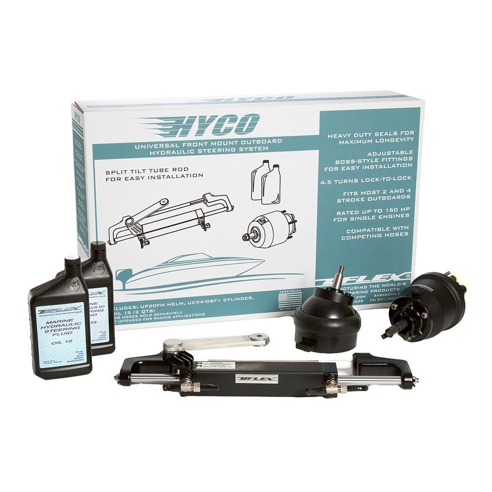 Uflex HYCO 1.1T Front Mount OB Tilt Steering up to 150HP - Marine Parts OnlyBoat OutfittingUflex USA