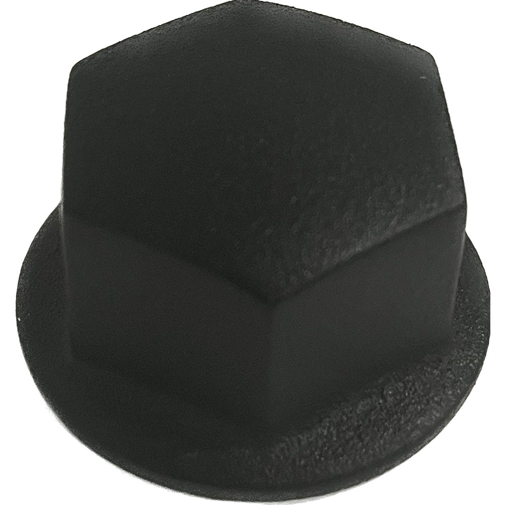 Uflex M12 Black Wheel Nut - Marine Parts OnlyMarine HardwareUflex USA