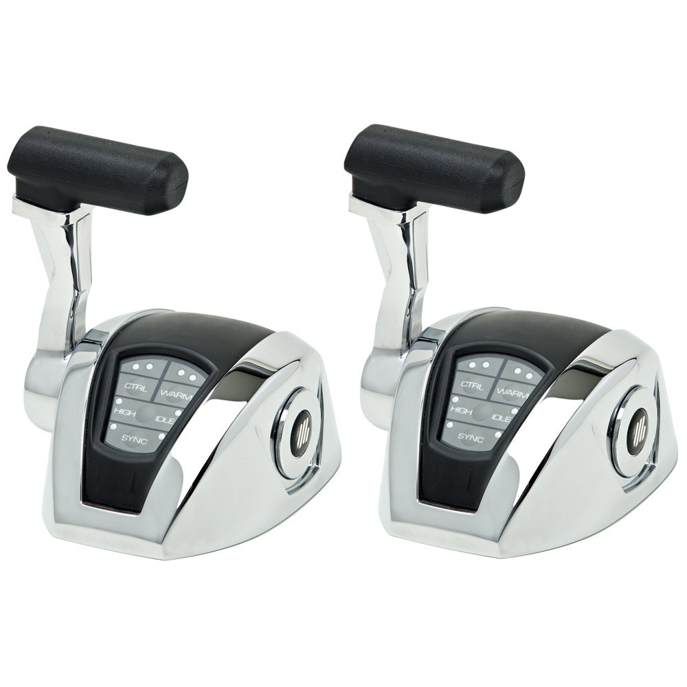 UFlex Power A Electronic Control Package - Single Engine/Dual Station - Electronic Throttle/Mechanical Shift - Marine Parts OnlyBoat OutfittingUflex USA