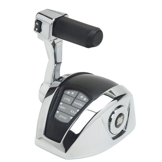 UFlex Power A Mark II Single Engine Control Head w/Trim - Marine Parts OnlyBoat OutfittingUflex USA
