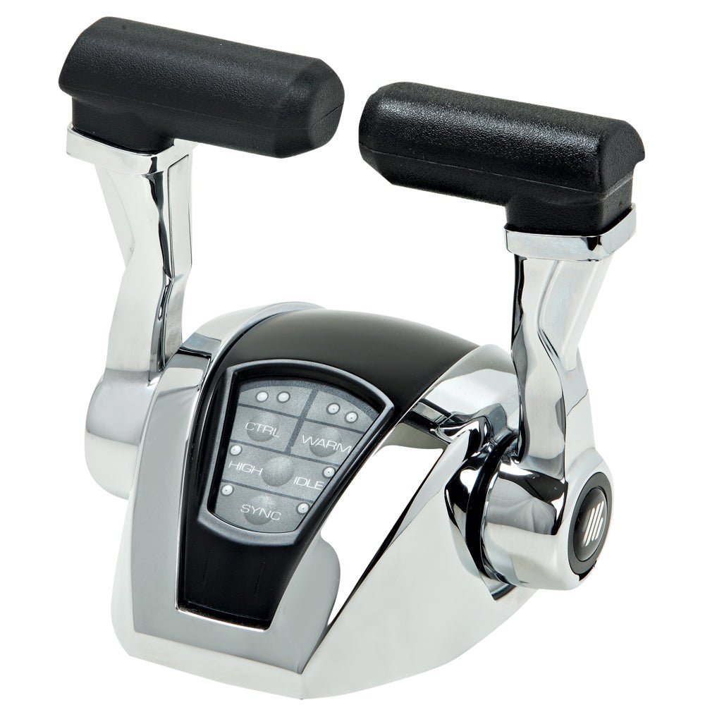 UFlex Power A Mark II Twin Engines Control Head w/o Trim - Marine Parts OnlyBoat OutfittingUflex USA