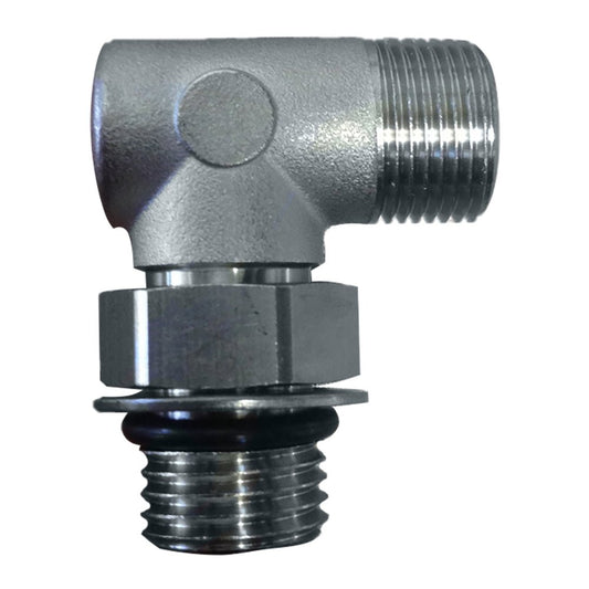 Uflex90&deg; Adjustable Fitting f/Back of UP Series Helms ORB 6 to 3/8" COMP - Marine Parts OnlyBoat OutfittingUflex USA