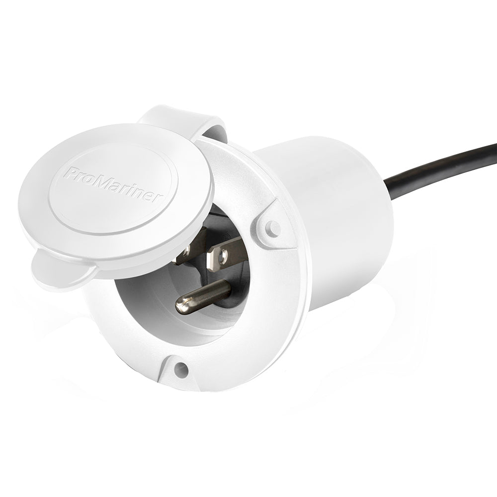 UNIVERSAL AC BCPLUG HOLDER - WHITE - Marine Parts OnlyPRO MARINER