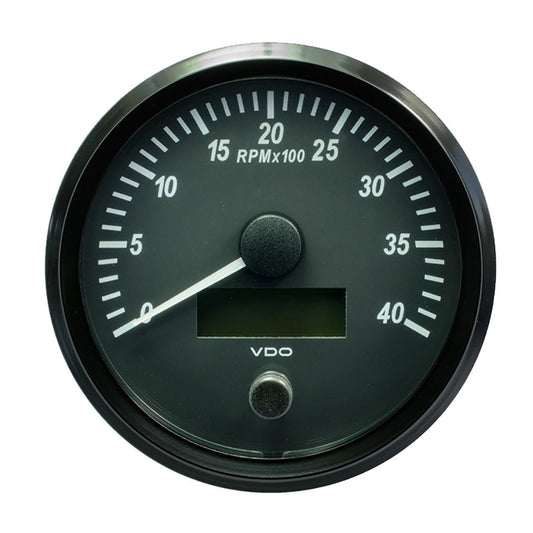 VDO SingleViu 100mm (4") Tachometer - 4000 RPM - Marine Parts OnlyMarine Navigation & InstrumentsVDO