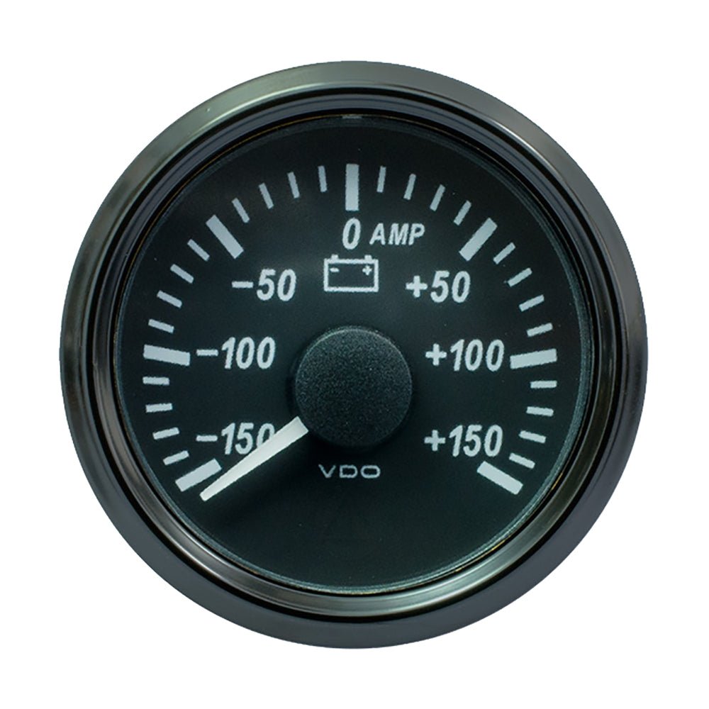 VDO SingleViu 52mm (2 - 1/16") Ammeter - 150 AMP - Marine Parts OnlyMarine Navigation & InstrumentsVDO