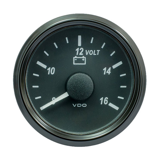 VDO SingleViu 52mm (2 - 1/16") Voltmeter f/12V Systems - Marine Parts OnlyMarine Navigation & InstrumentsVDO