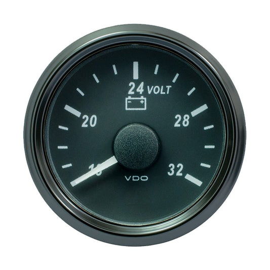 VDO SingleViu 52mm (2 - 1/16") Voltmeter f/24V Systems - 32V - Marine Parts OnlyMarine Navigation & InstrumentsVDO