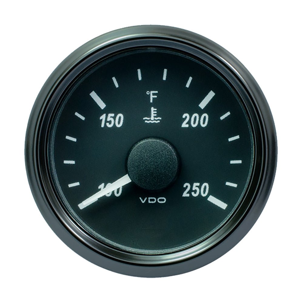VDO SingleViu 52mm (2 - 1/16") Water Temperature Gauge - 250&deg;F - 450 - 30 Ohm - Marine Parts OnlyMarine Navigation & InstrumentsVDO