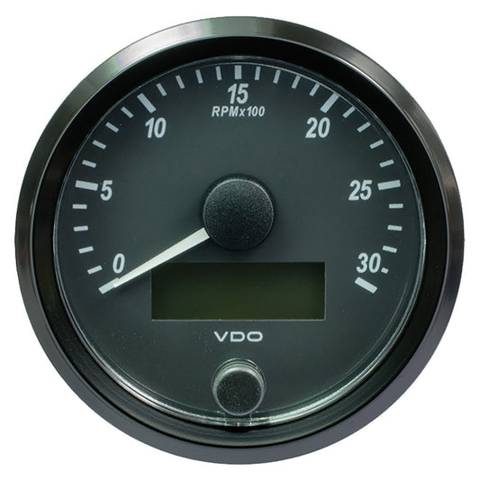 VDO SingleViu 80mm (3 - 1/8") Tachometer - 3000 RPM - Marine Parts OnlyMarine Navigation & InstrumentsVDO
