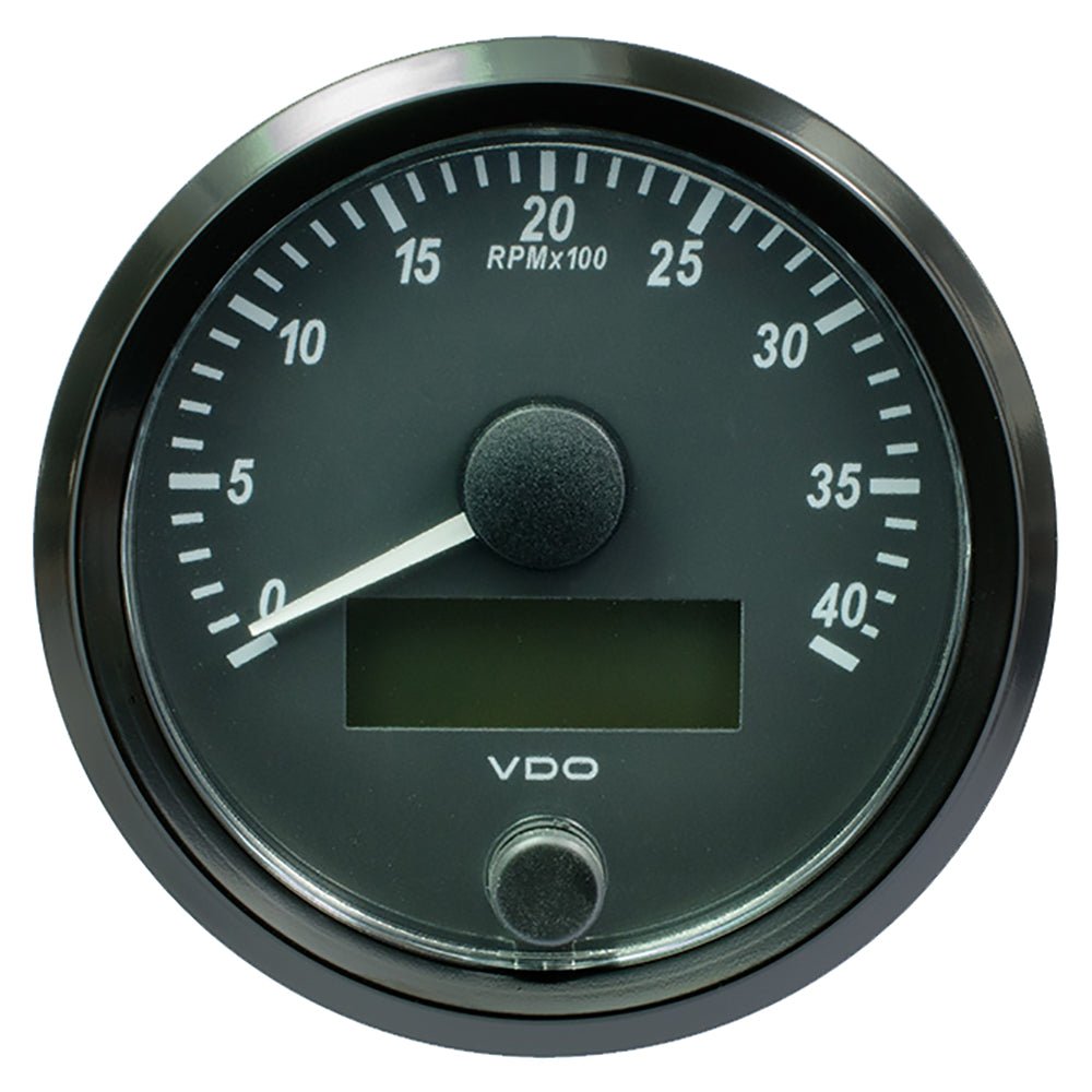 VDO SingleViu 80mm (3 - 1/8") Tachometer - 4,000 RPM - Marine Parts OnlyMarine Navigation & InstrumentsVDO