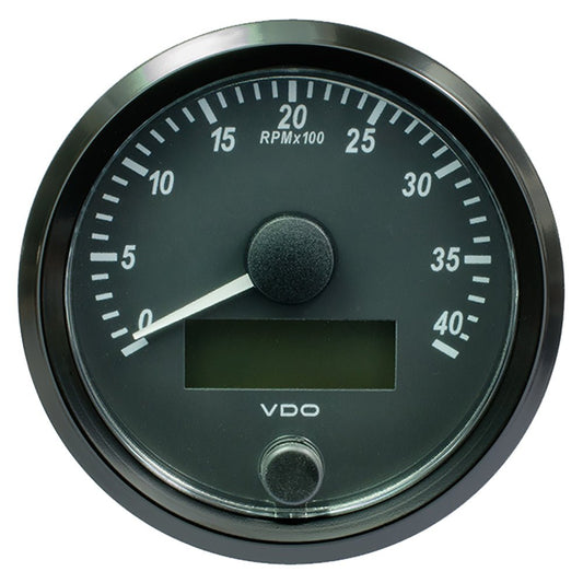 VDO SingleViu 80mm (3 - 1/8") Tachometer - 4,000 RPM - Marine Parts OnlyMarine Navigation & InstrumentsVDO