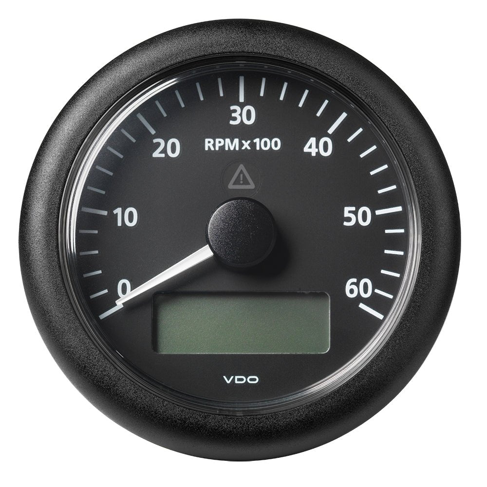 Veratron 3 - 3/8" (85MM) ViewLine Tachometer w/Multi - Function Display - 0 to 6000 RPM - Black Dial &amp; Bezel - Marine Parts OnlyMarine Navigation & InstrumentsVeratron